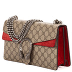 Shoulder Bag Small Dionysus Chain Crossbody Small Beige Supreme Coated Canvas
