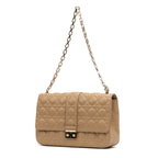 Shoulder Bag Miss Dior Large Beige Cannaged Leather
