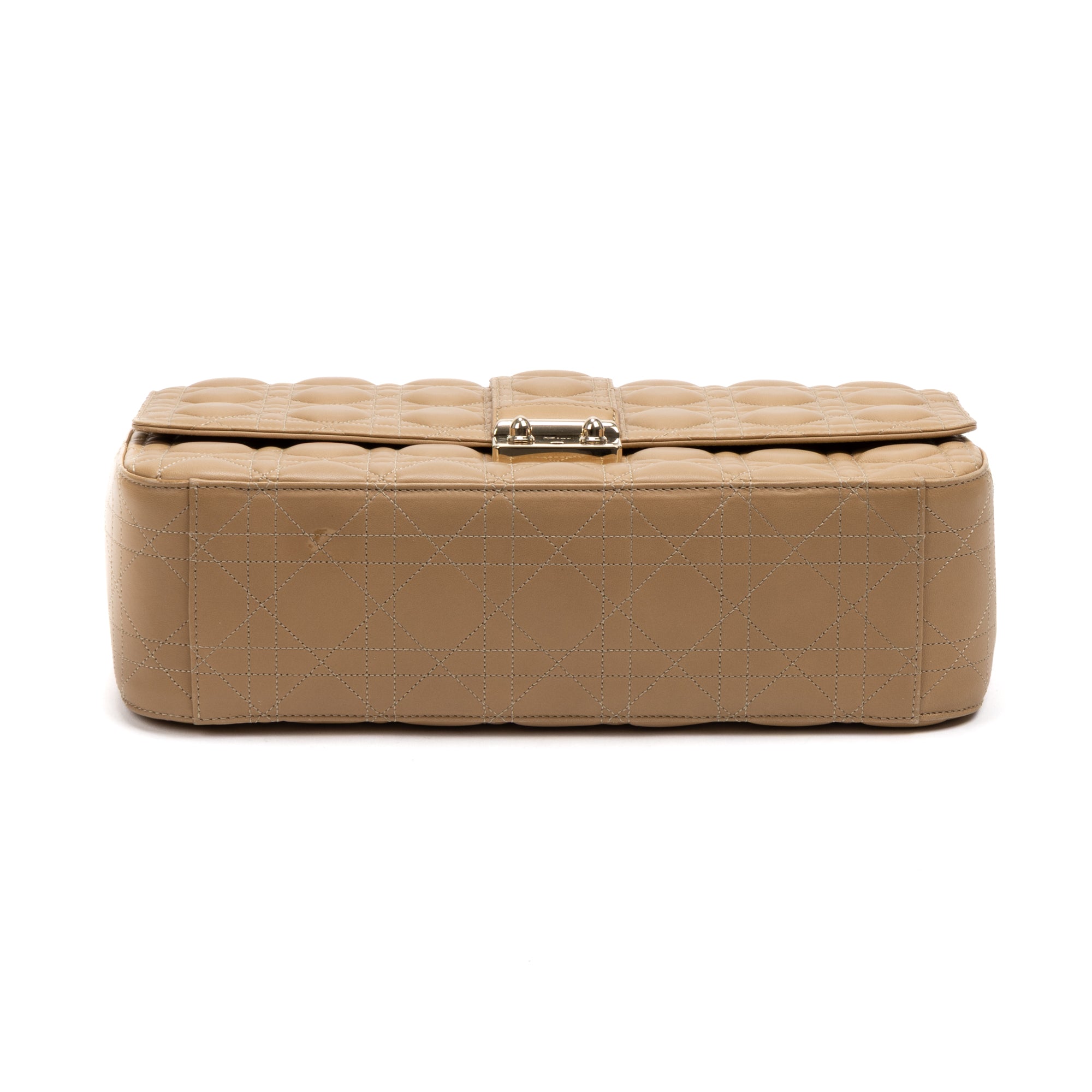 Shoulder Bag Miss Dior Large Beige Cannaged Leather