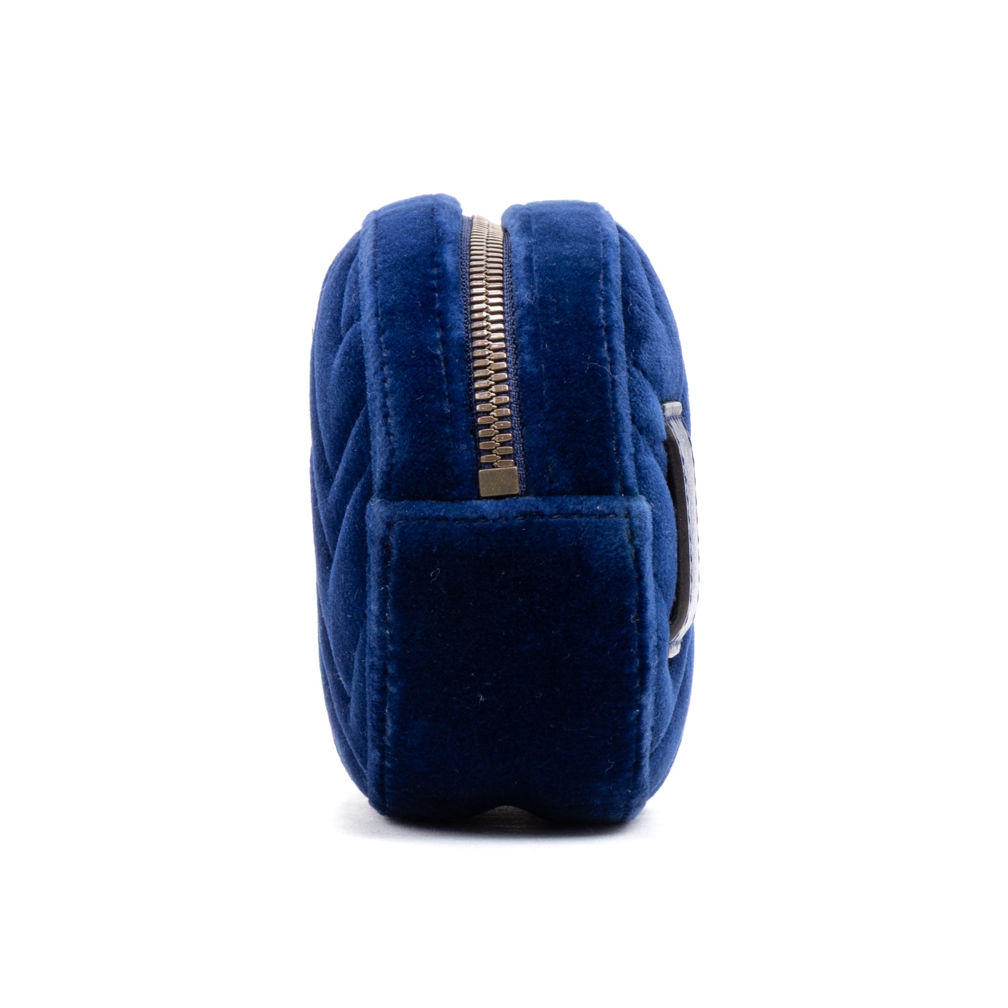 Handbag Marmont Belt Bag Blue Velvet Canvas
