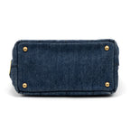 Shoulder Bag Canapa Tote Navy Denim Canvas
