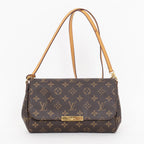 Shoulder Bag Favorite MM Brown Monogram Canvas