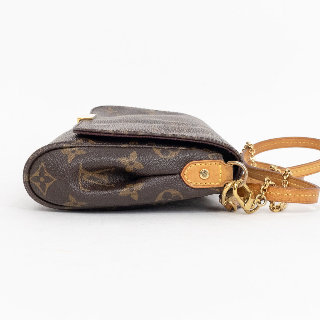 Shoulder Bag Favorite MM Brown Monogram Canvas