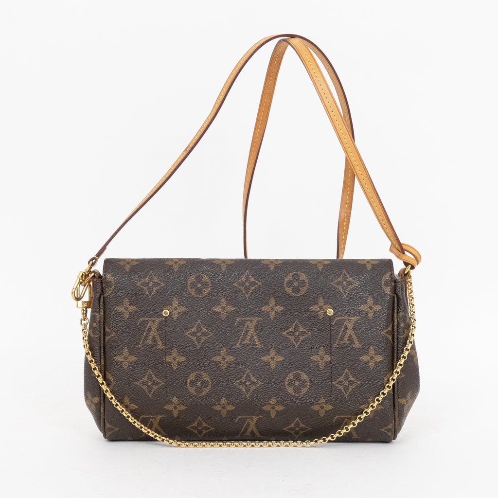 Shoulder Bag Favorite MM Brown Monogram Canvas