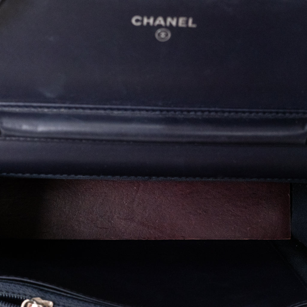 Shoulder Bag Timeless Wallet On Chain Dark Purple Caviar Quilted Leather