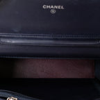 Shoulder Bag Timeless Wallet On Chain Dark Purple Caviar Quilted Leather