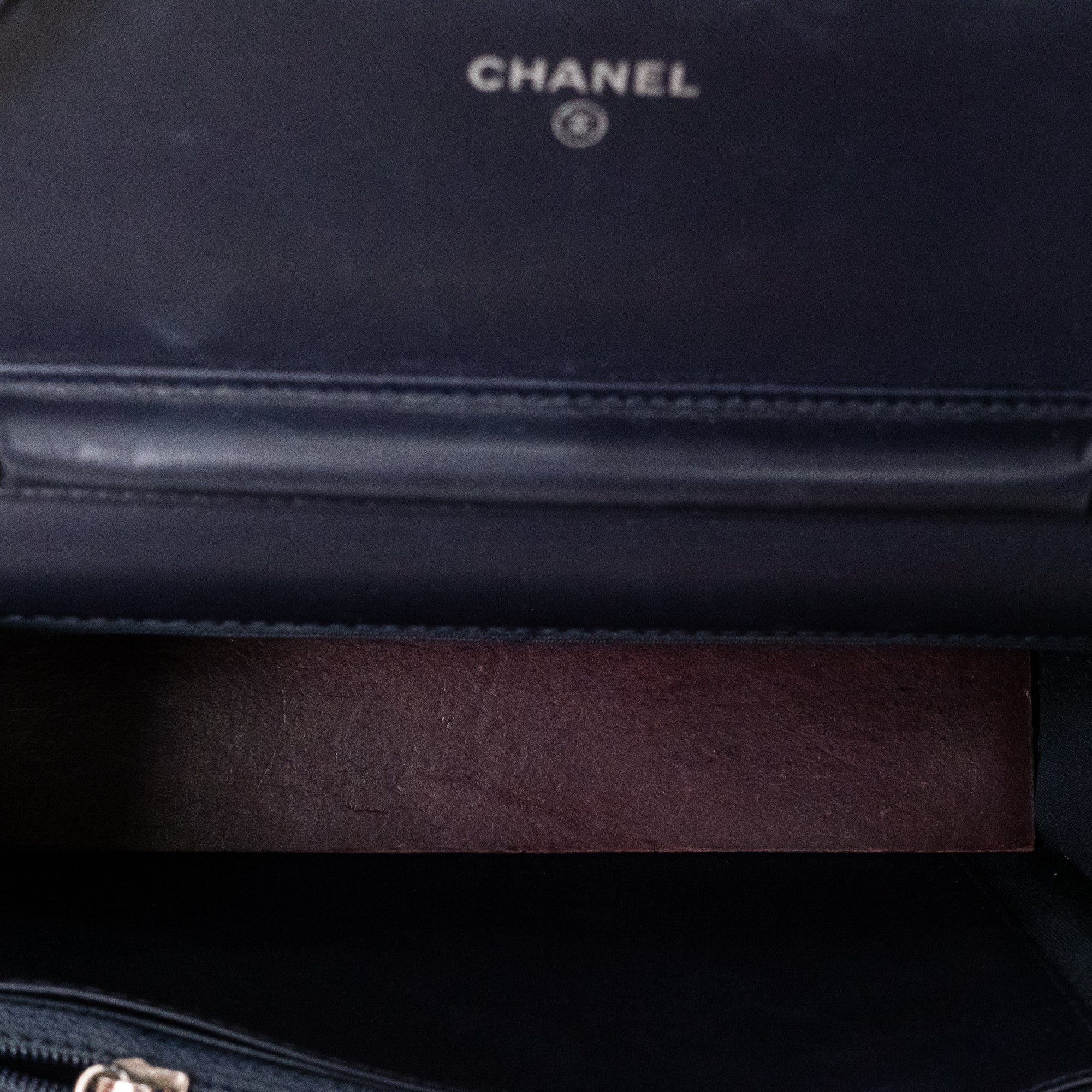 Shoulder Bag Timeless Wallet On Chain Dark Purple Caviar Quilted Leather