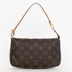 Pouch Pochette Accessoires Brown Monogram Canvas