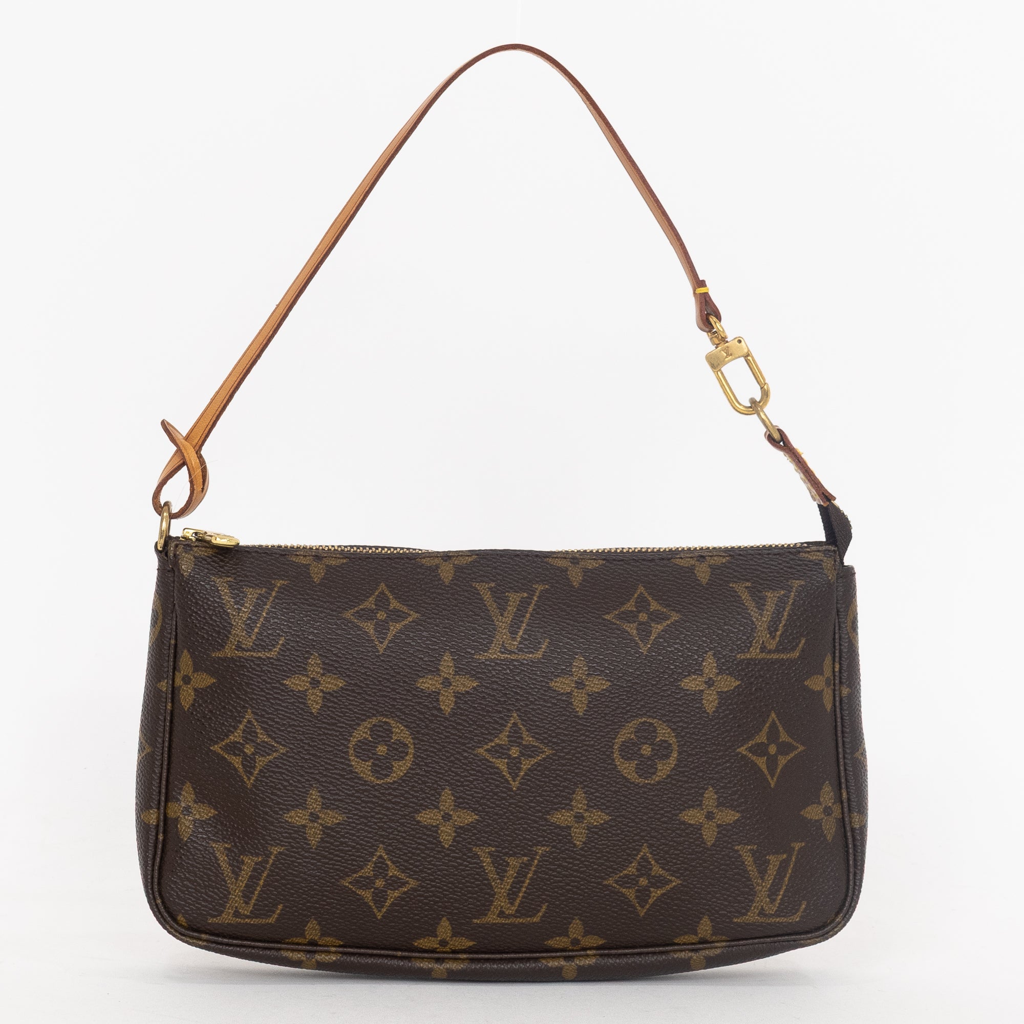Pouch Pochette Accessoires Brown Monogram Canvas