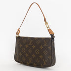 Pouch Pochette Accessoires Brown Monogram Canvas
