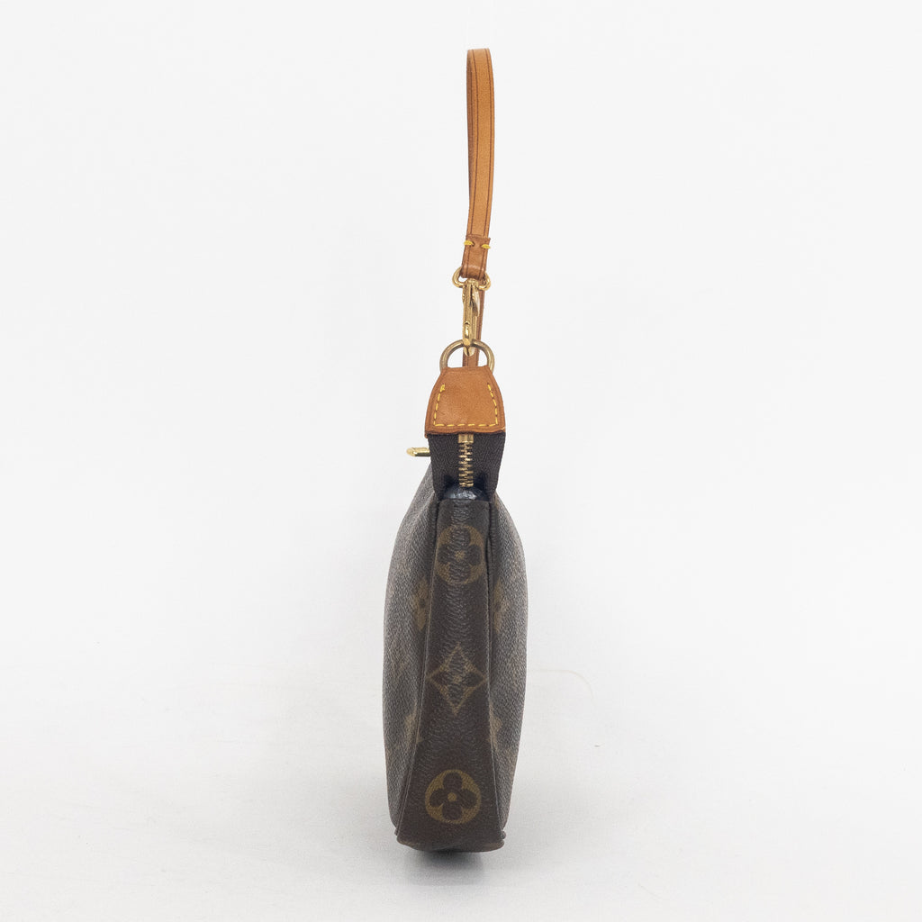Pouch Pochette Accessoires Brown Monogram Canvas