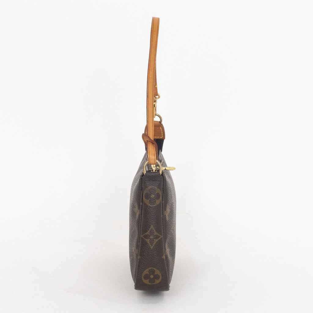 Pouch Pochette Accessoires Brown Monogram Canvas