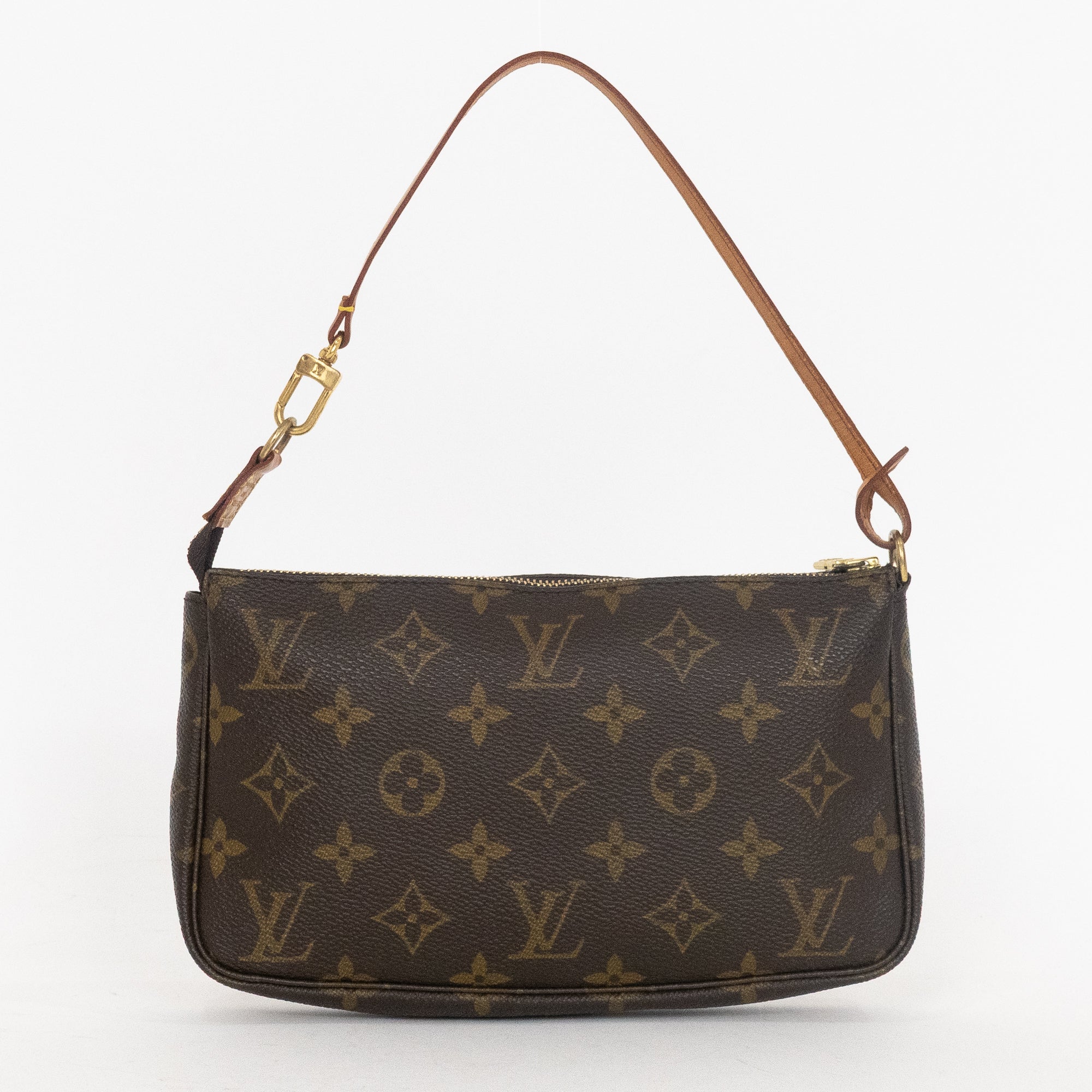 Pouch Pochette Accessoires Brown Monogram Canvas