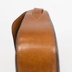Shoulder Bag Vintage Messenger Brown Macadam Coated Canvas
