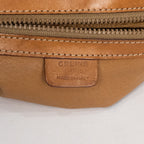 Shoulder Bag Vintage Messenger Brown Macadam Coated Canvas