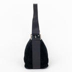 Pouch Vintage Trotter Pochette Black C Monogram Suede Leather