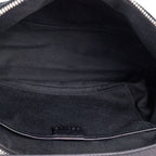 Pouch Vintage Trotter Pochette Black C Monogram Suede Leather