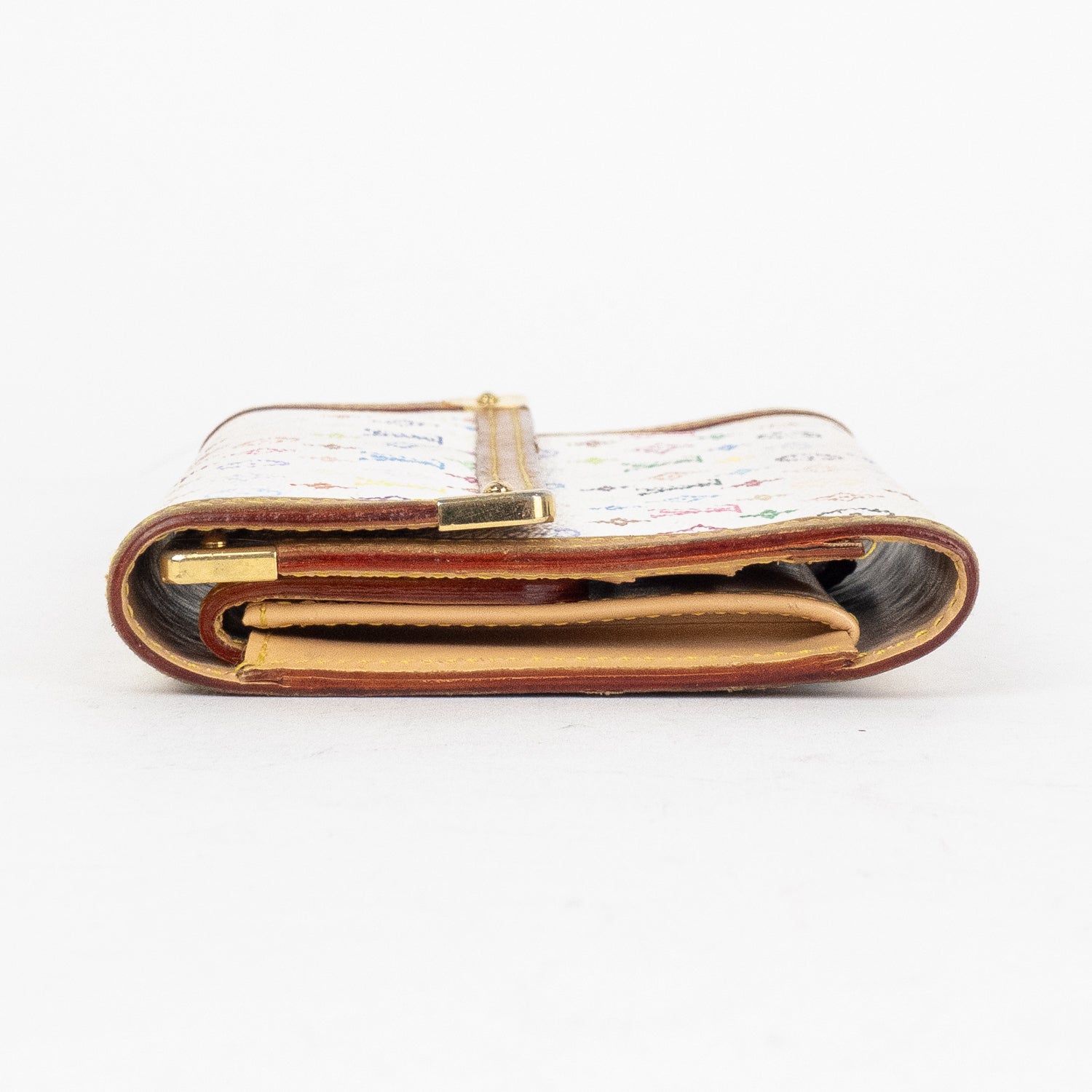 Wallet Takashi Murakami Multicolore International Wallet White Multicolore Monogram