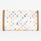 Wallet Takashi Murakami Multicolore International Wallet White Multicolore Monogram