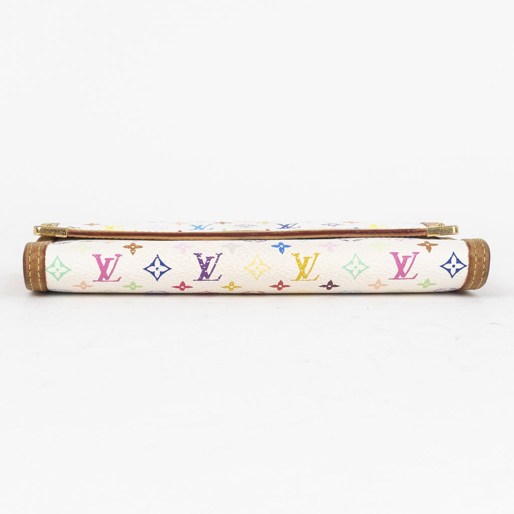 Wallet Takashi Murakami Multicolore International Wallet White Multicolore Monogram