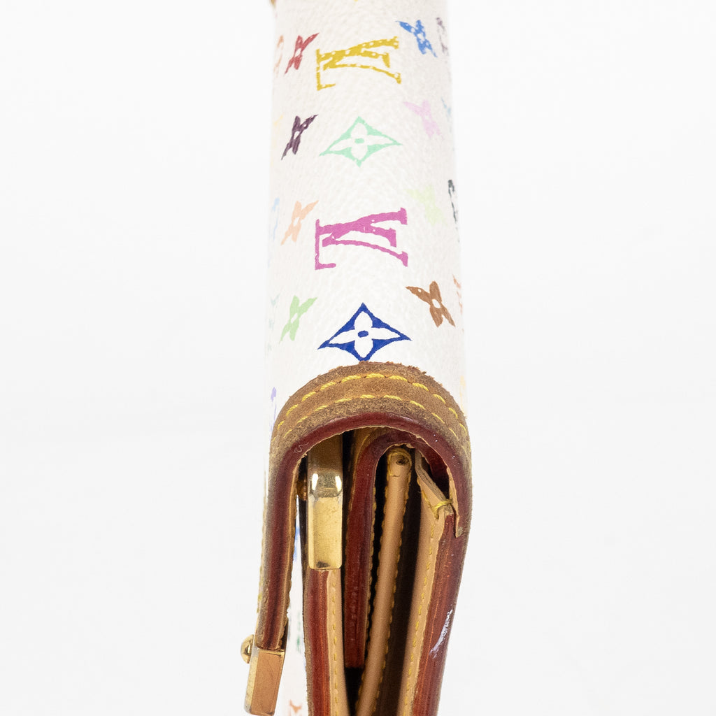 Wallet Takashi Murakami Multicolore International Wallet White Multicolore Monogram