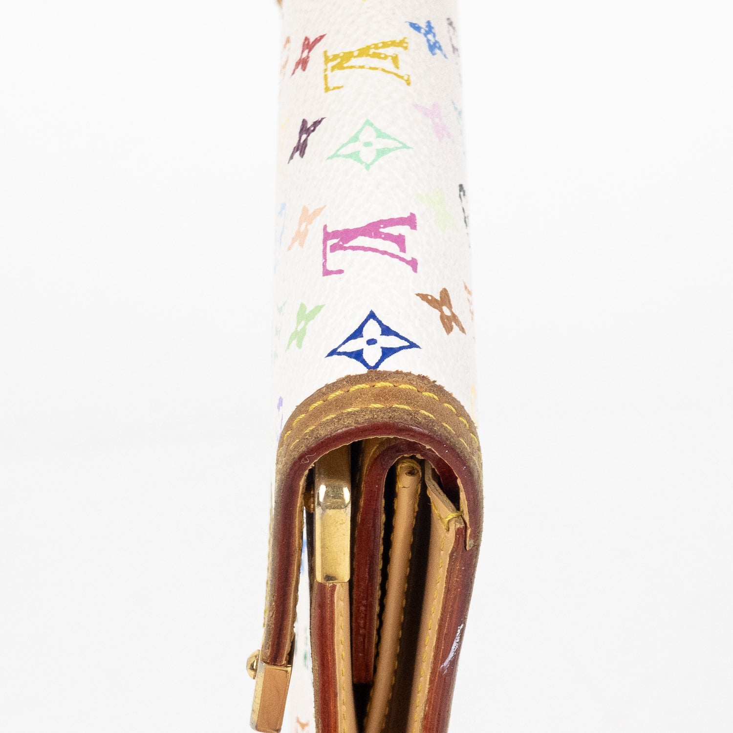 Wallet Takashi Murakami Multicolore International Wallet White Multicolore Monogram