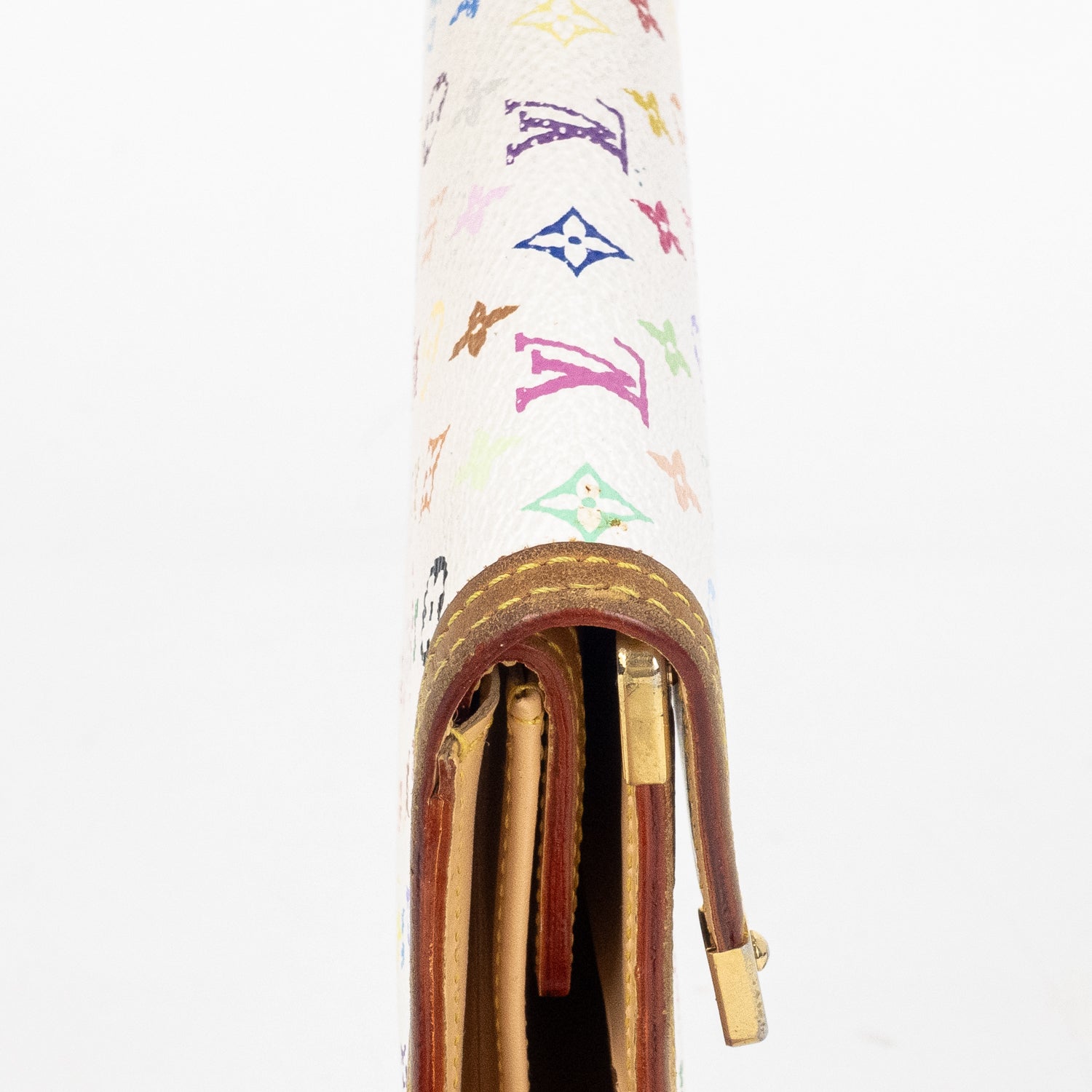Wallet Takashi Murakami Multicolore International Wallet White Multicolore Monogram