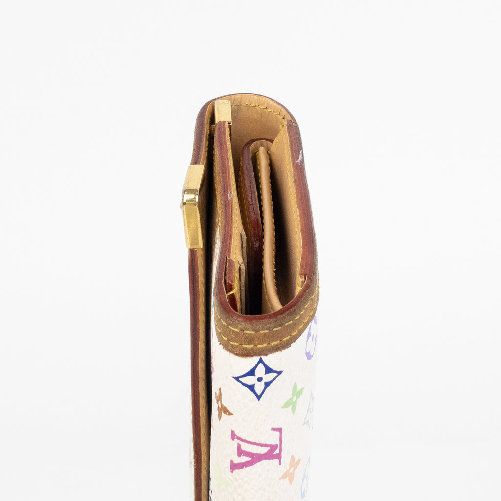 Wallet Takashi Murakami Multicolore International Wallet White Multicolore Monogram