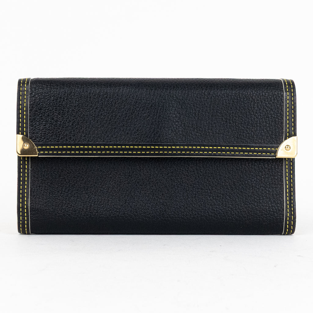 Wallet International Wallet Black Suhali leather