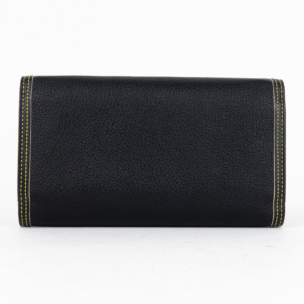 Wallet International Wallet Black Suhali leather