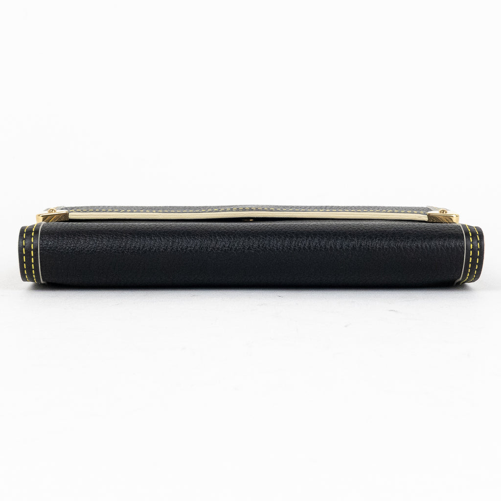 Wallet International Wallet Black Suhali leather