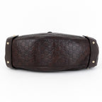 Shoulder Bag Pelham Dark Brown Guccissima Leather