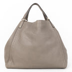 Handbag Soho Hobo Grey Calfskin Grained Leather