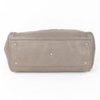 Handbag Soho Hobo Grey Calfskin Grained Leather