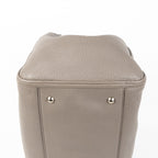 Handbag Soho Hobo Grey Calfskin Grained Leather