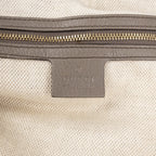 Handbag Soho Hobo Grey Calfskin Grained Leather