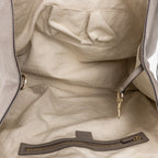 Handbag Soho Hobo Grey Calfskin Grained Leather
