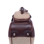 Shoulder Bag Jaquard Hobo Beige Jacquard Logo Canvas