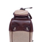 Shoulder Bag Jaquard Hobo Beige Jacquard Logo Canvas