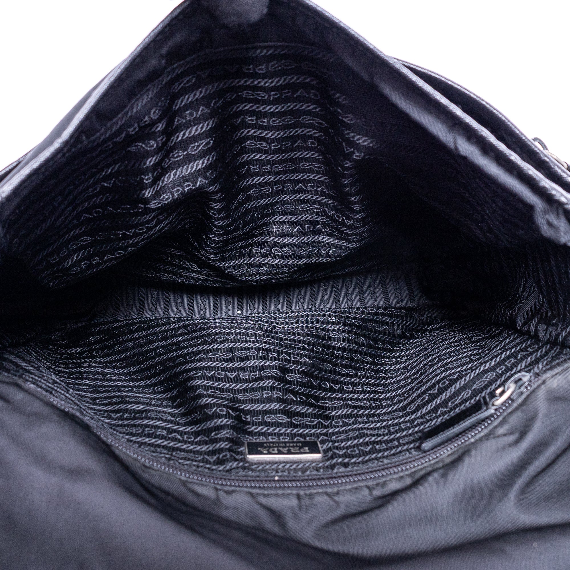 Shoulder Bag Nylon Mens messenger Black Nylon Canvas