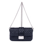Shoulder Bag Miss Dior Navy Cannage Leather