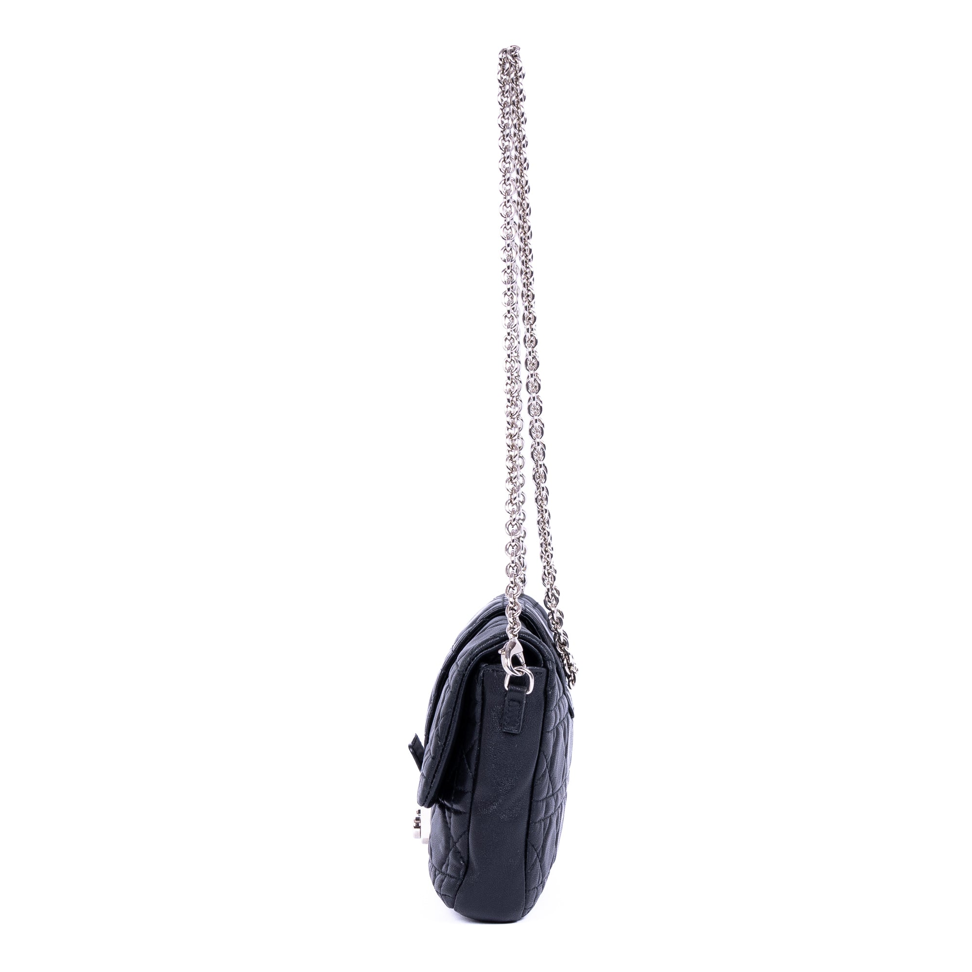 Shoulder Bag Miss Dior Navy Cannage Leather