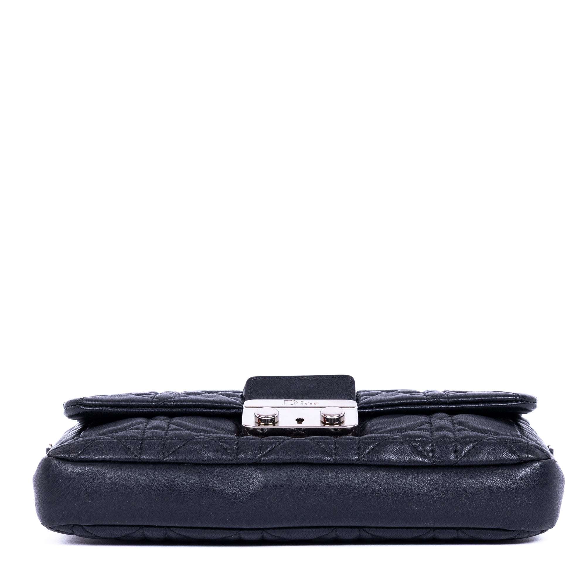 Shoulder Bag Miss Dior Navy Cannage Leather