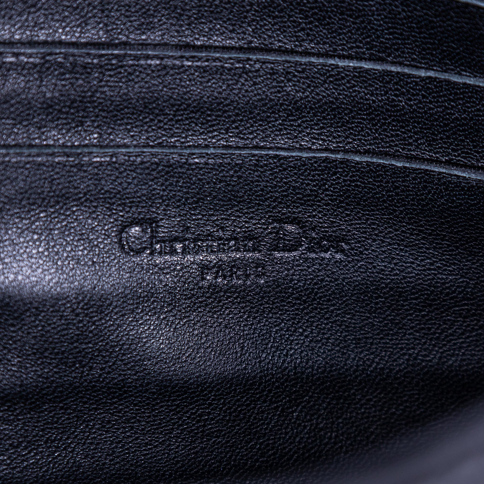 Shoulder Bag Miss Dior Navy Cannage Leather