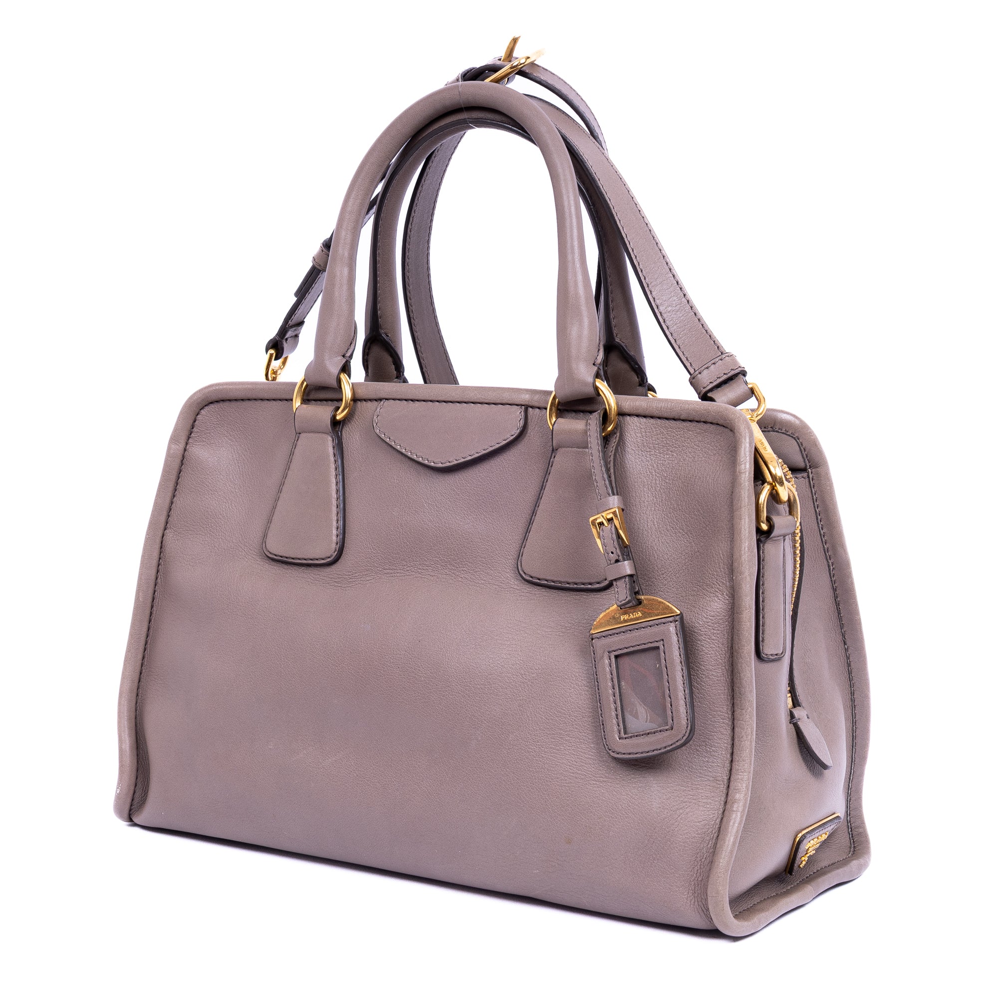 Handbag Frame Open Crossbody Cabas Pink Vitello Phenix Leather