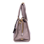 Handbag Frame Open Crossbody Cabas Pink Vitello Phenix Leather