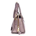 Handbag Frame Open Crossbody Cabas Pink Vitello Phenix Leather
