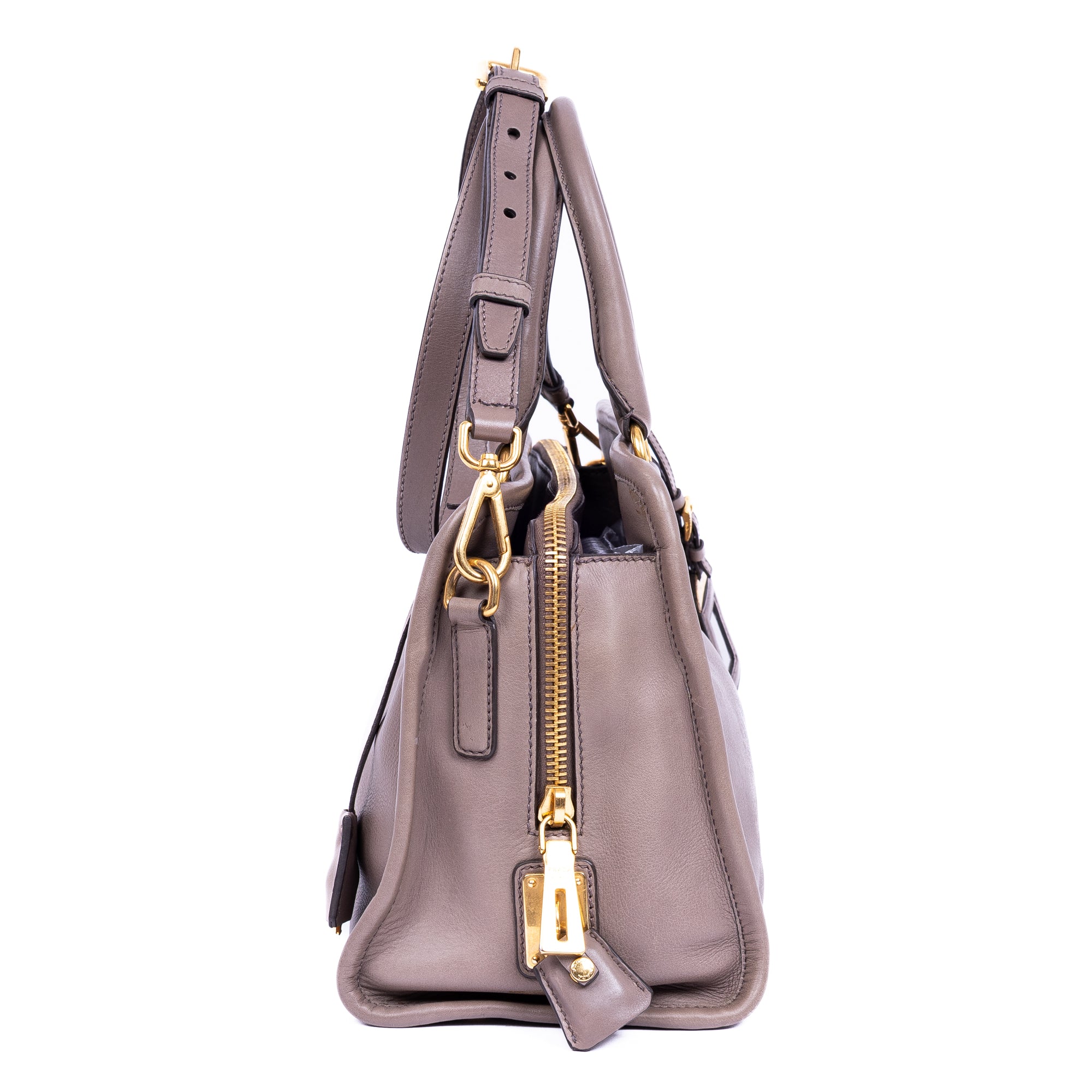 Handbag Frame Open Crossbody Cabas Pink Vitello Phenix Leather