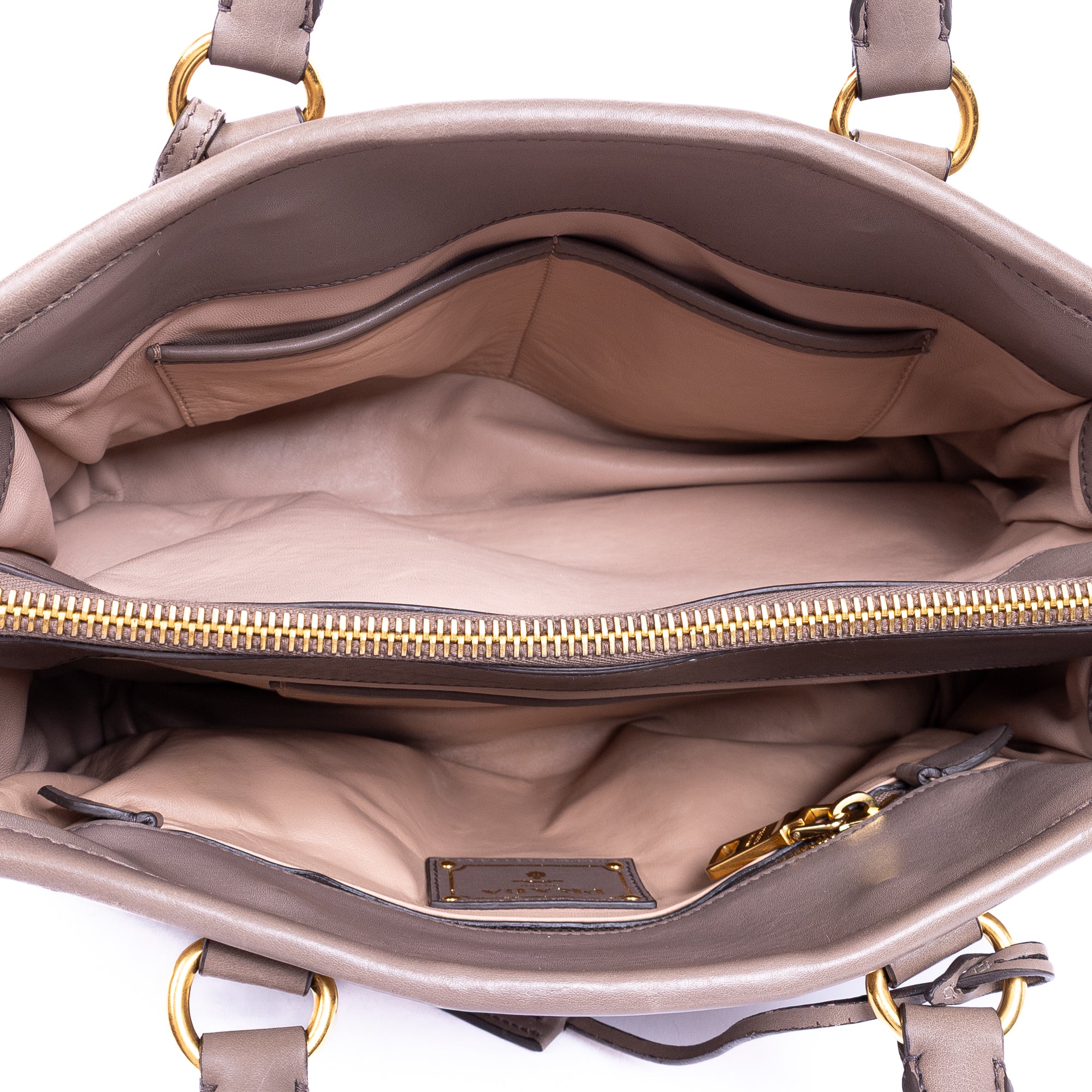 Handbag Frame Open Crossbody Cabas Pink Vitello Phenix Leather