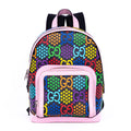 Backpack Psychedelic Backpack Multicolour Multicolor GG Monogram Canvas